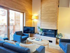 Luxueux appartement au cœur des Gets, proche pistes, avec terrasse, parking et services hôteliers inclus - FR-1-623-336